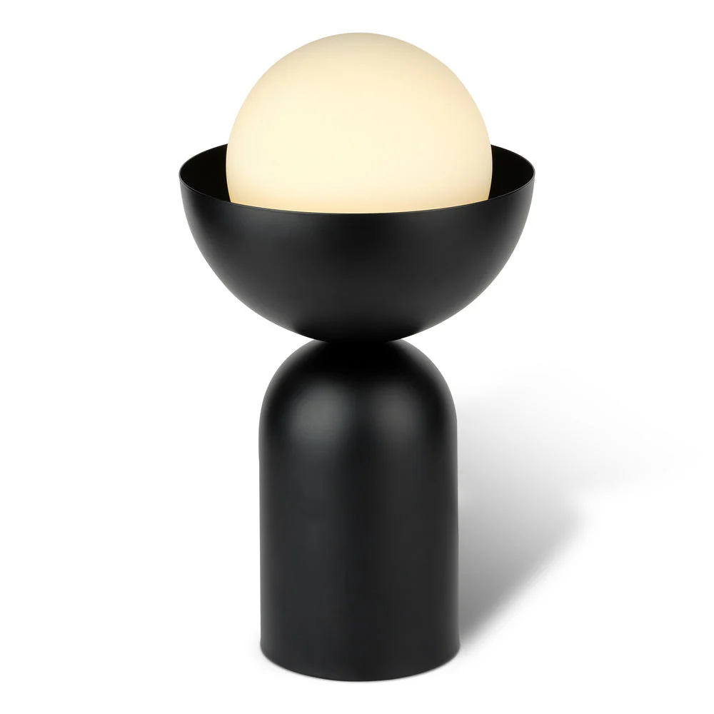 OSRAM DECOR Lampada da tavolo Bowl E14 nera