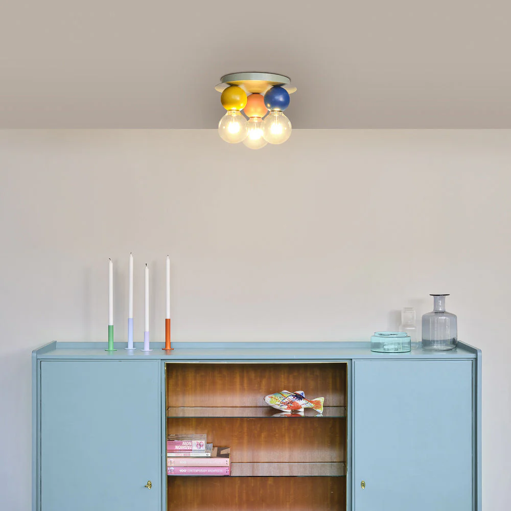 LEDVANCE DECOR Lampada da soffitto Bubble, 3 fiamme, E27, Multicolore - Image 6