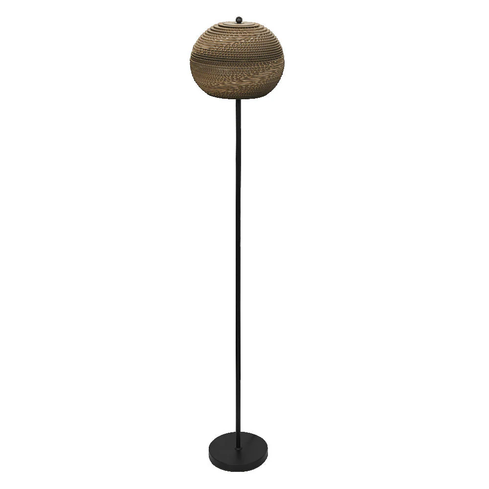 OSRAM DECOR Lampada da terra Decor Cardboard Ball marrone, E27 - Image 2
