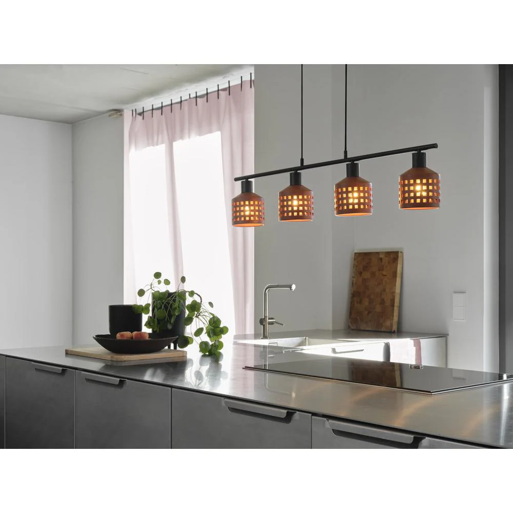 LEDVANCE DECOR Lampada a sospensione in argilla per finestre LN 4xE27 Marrone - Image 7