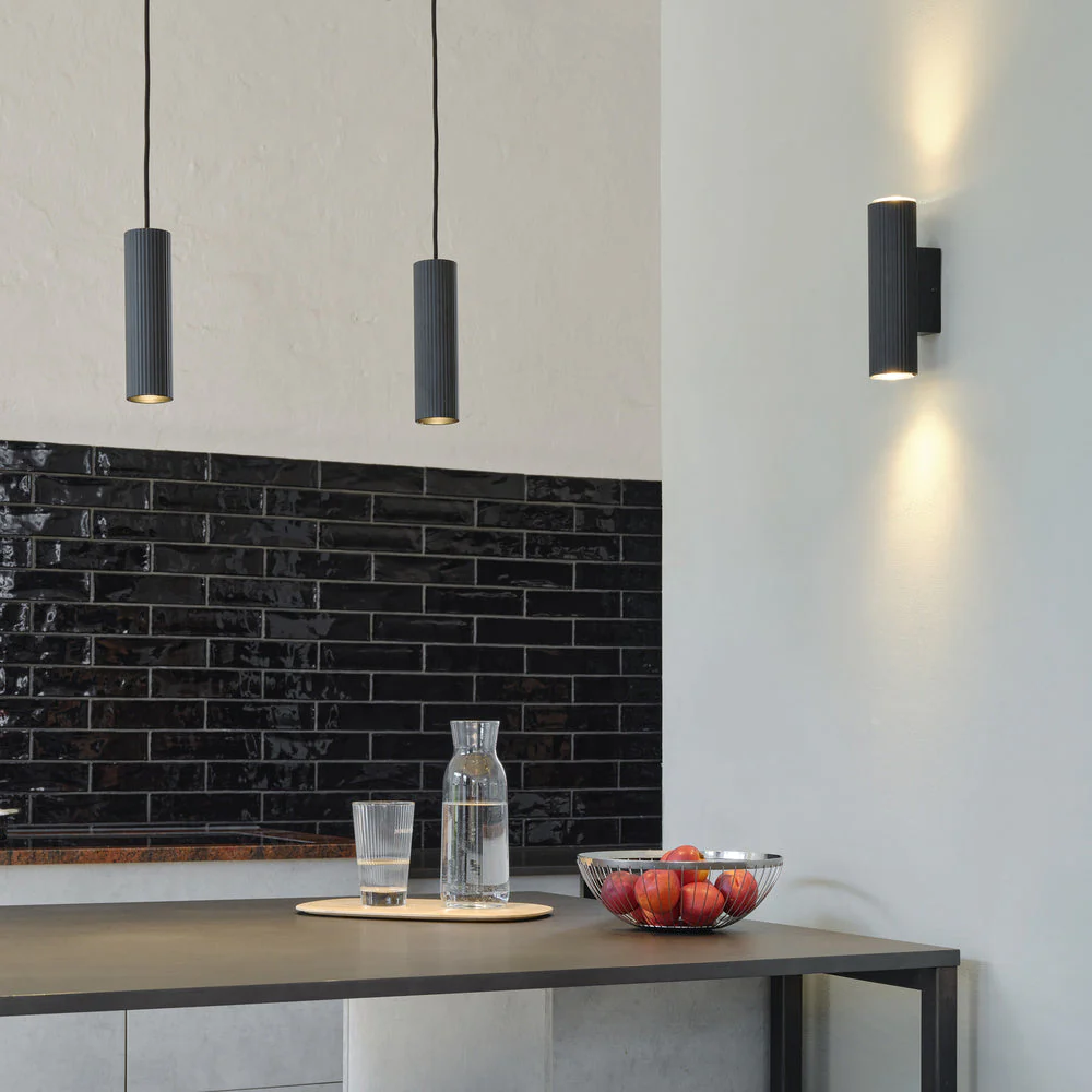 LEDVANCE DECOR Lampada a sospensione a tamburo LED, nera, 3 fiamme, GU10 - Image 6