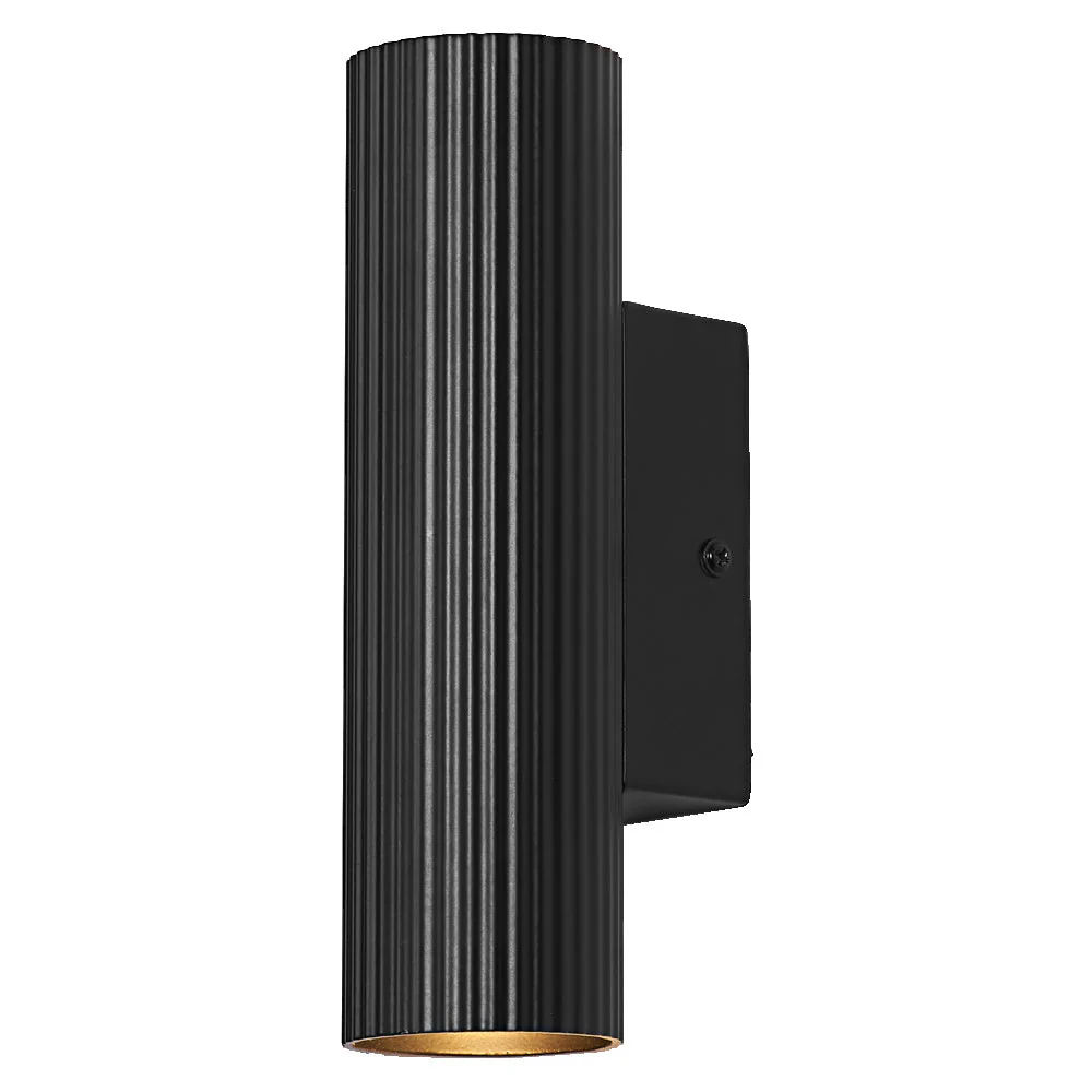LEDVANCE DECOR Lampada da parete a tamburo Updown 2xGU10 Nero