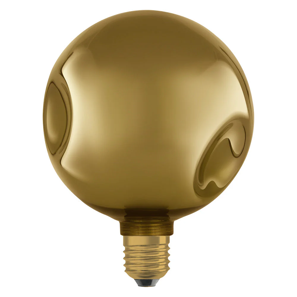LAMPADA LED DECORATIVA IN VETRO ELETTRO IN ORO MEDIO ELETTRO - Image 2
