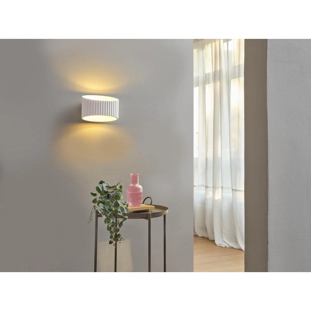 OSRAM DECOR fascia in gesso lampada da parete 290 1xE27 bianca - Image 4