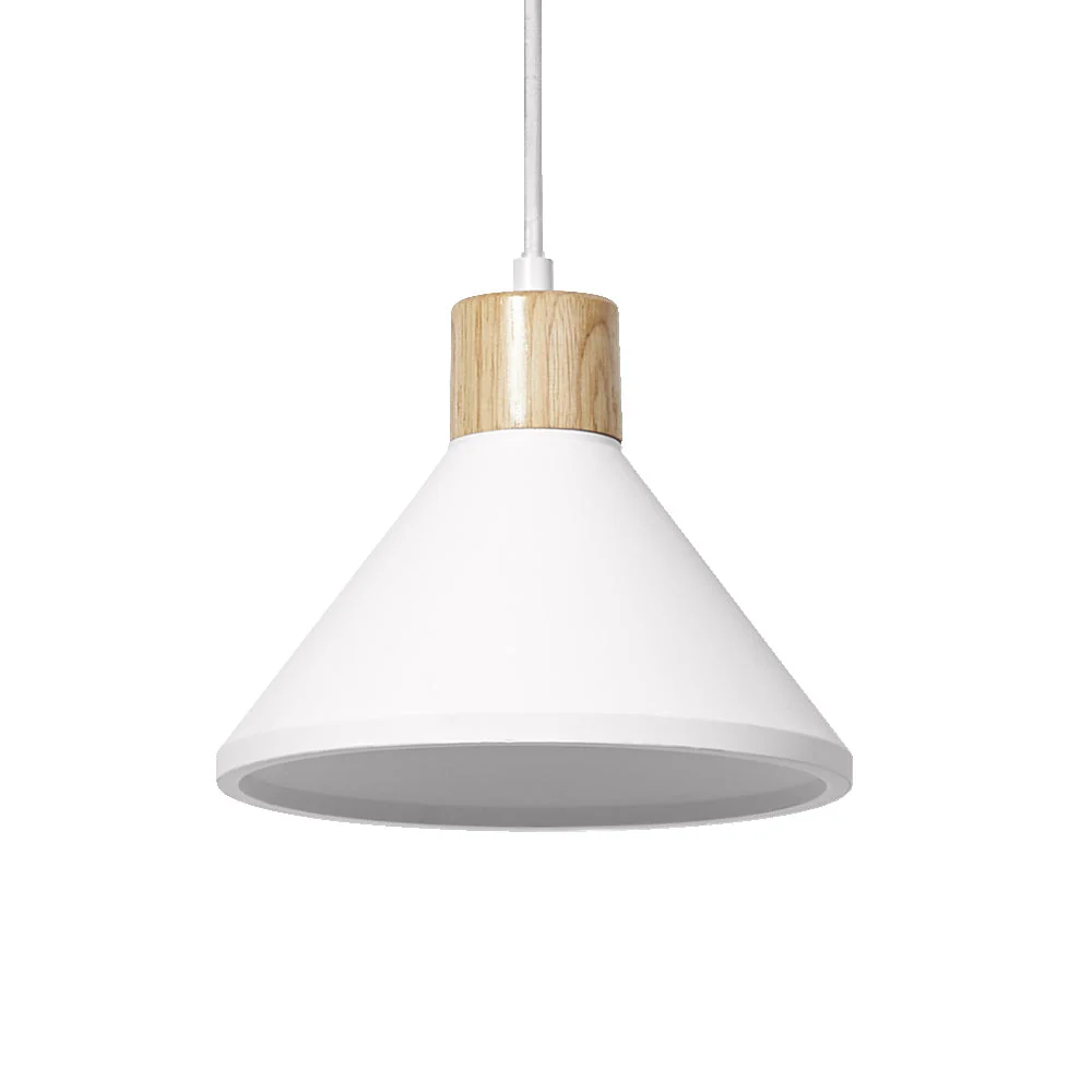 OSRAM DECOR Plaster Wood Gips lampada a sospensione, E27, 220 mm - Image 2