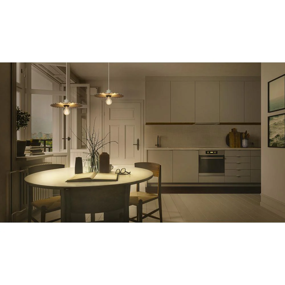 LEDVANCE DECOR Plisse Lampadario a sospensione E27 Beige - Image 5