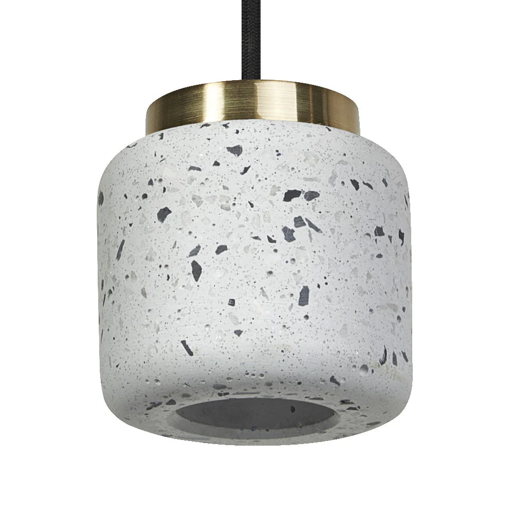 LEDVANCE DECOR Lampada a sospensione a sfera Terrazzo bianca, GU10 - Image 3