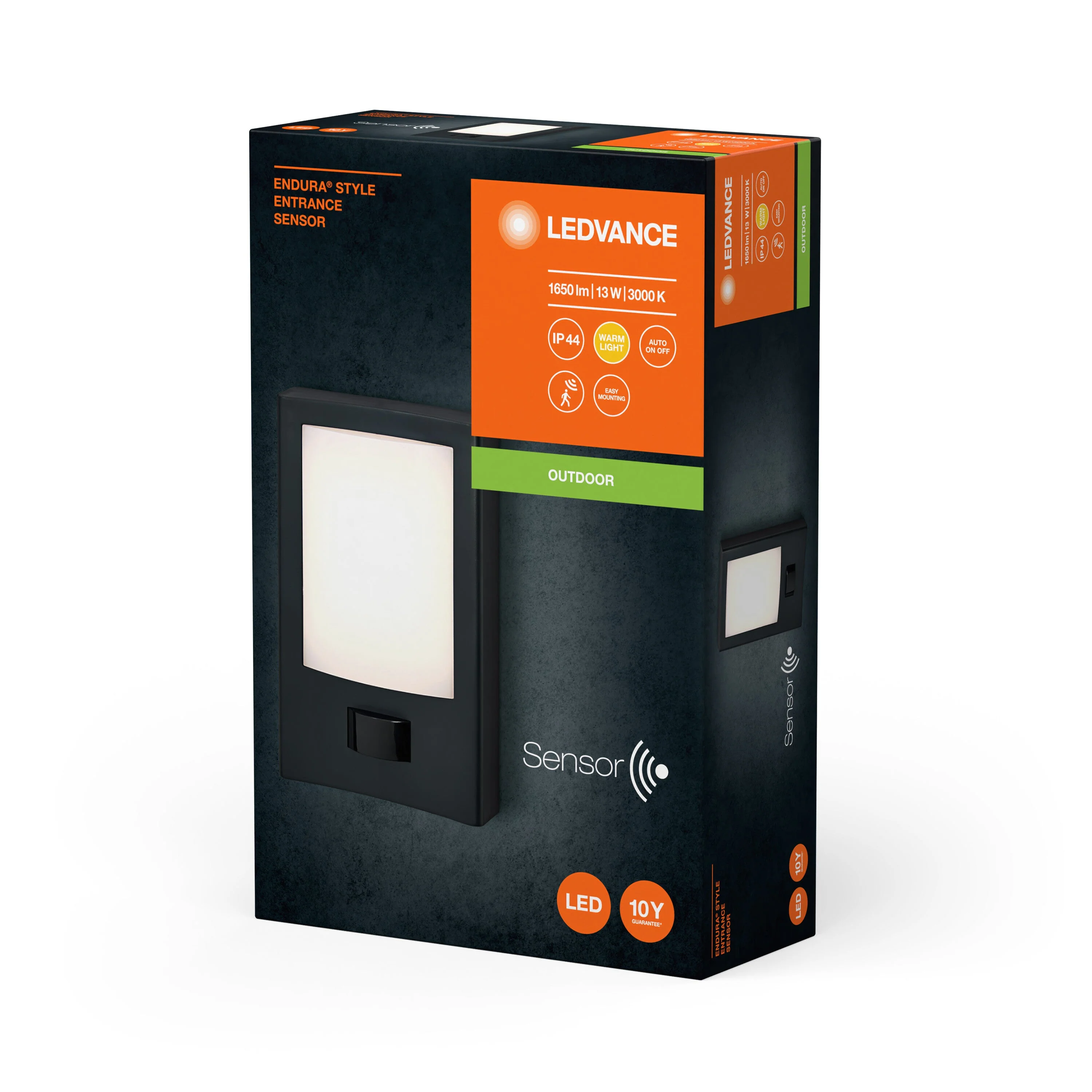 LEDVANCE ENDURA STYLE INGRESSO Sensore Applique da esterno, 13W, 900lm - Image 3