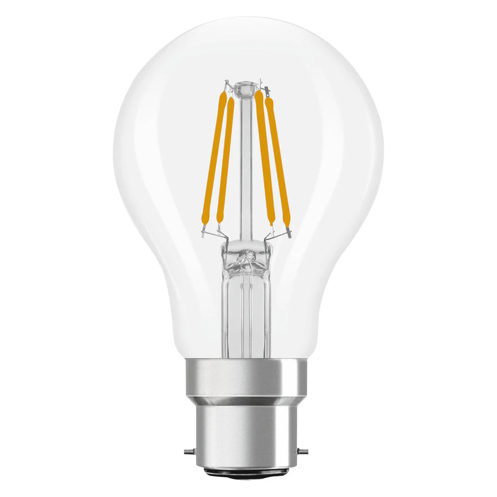 OSRAM Lampada LED Retrofit CLASSIC A 4W 827 Chiaro B22d, 470 lm, 2700 K, Bianco caldo - Image 2