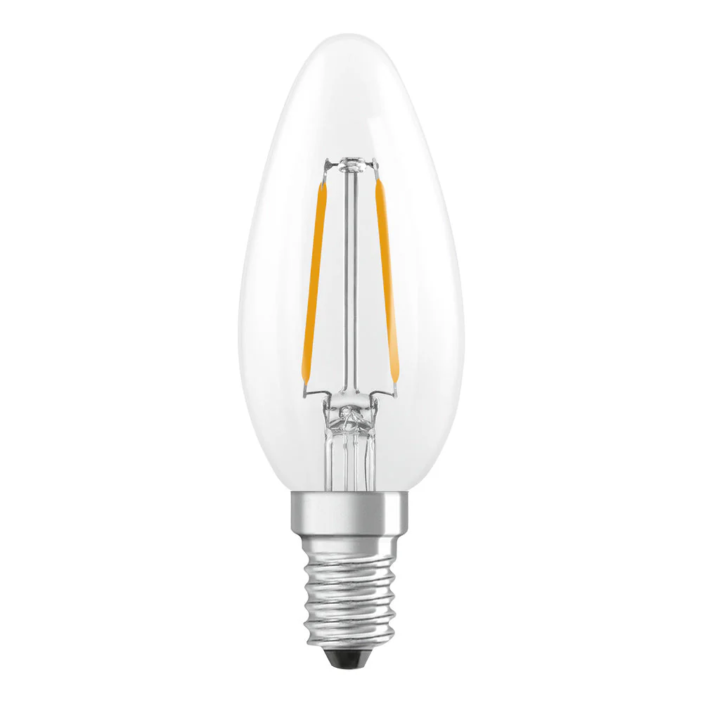 OSRAM Retrofit Classic B LED Lampada a forma di candela (ex 25W) 2,5W / 2700K Bianco caldo E14 - Image 2