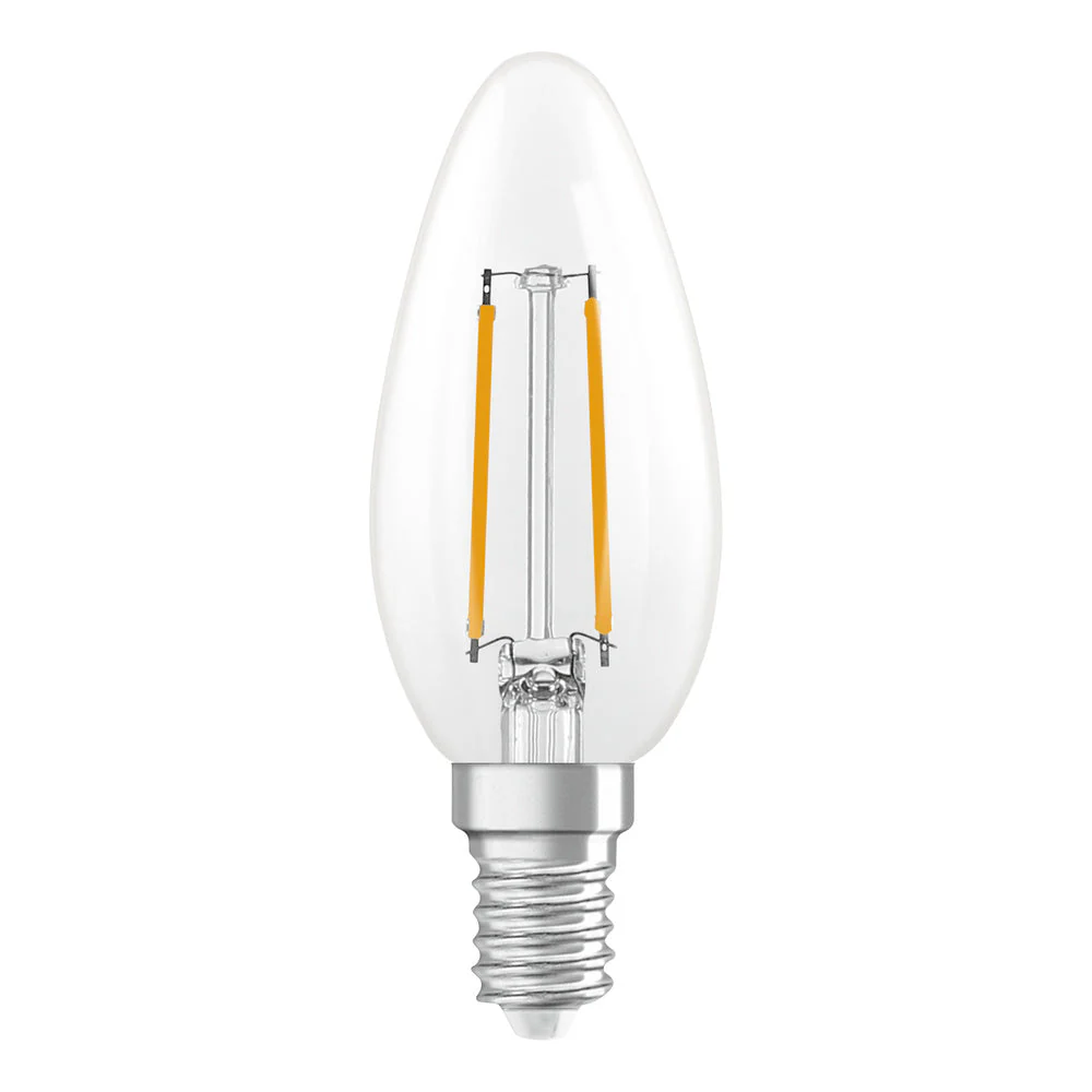 OSRAM Lampada LED Retrofit CLASSIC B DIM 2.8W 827 Chiaro E14, 250 lm, 2700 K, Bianco caldo - Image 2
