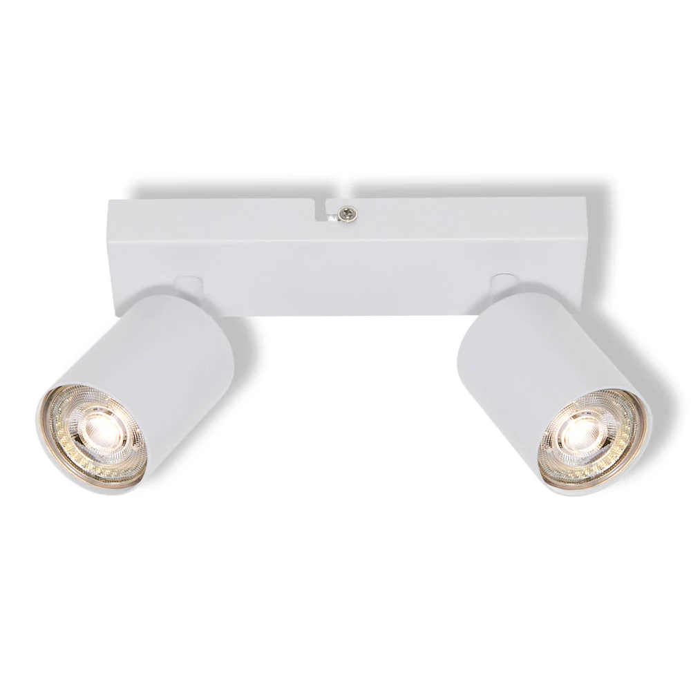 OSRAM Faretto LED a 2 punti ELEMENTAL Bianco, Lampada, 2xGU10, Bianco, 21 x 13,8 x 6,5 cm - Image 2