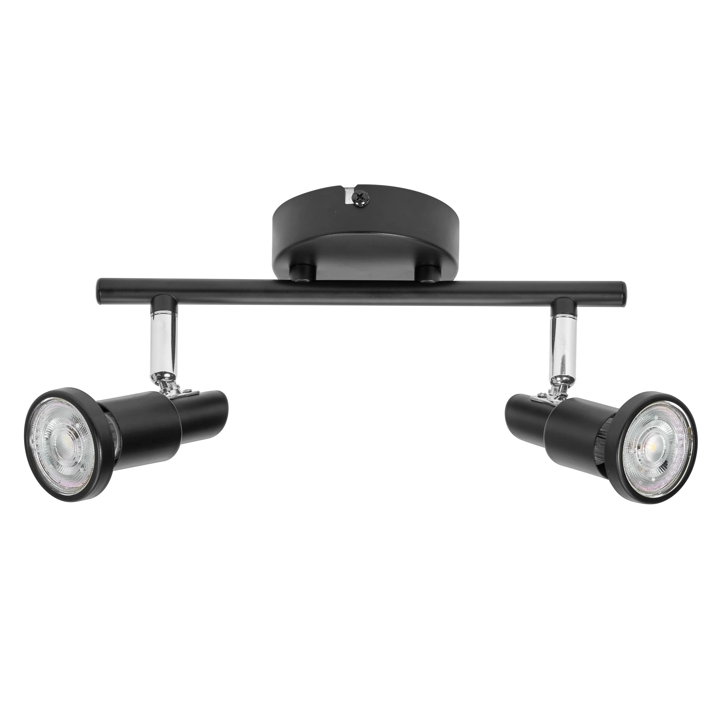 LEDVANCE FARETTO LED GU10 Lampada da soffitto 2 x 3,4W, 460lm, nero - Image 2