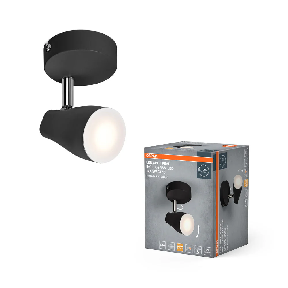 OSRAM LED SPOT PEAR Faretto da soffitto, bianco, 4,3W, 840lm - Image 2