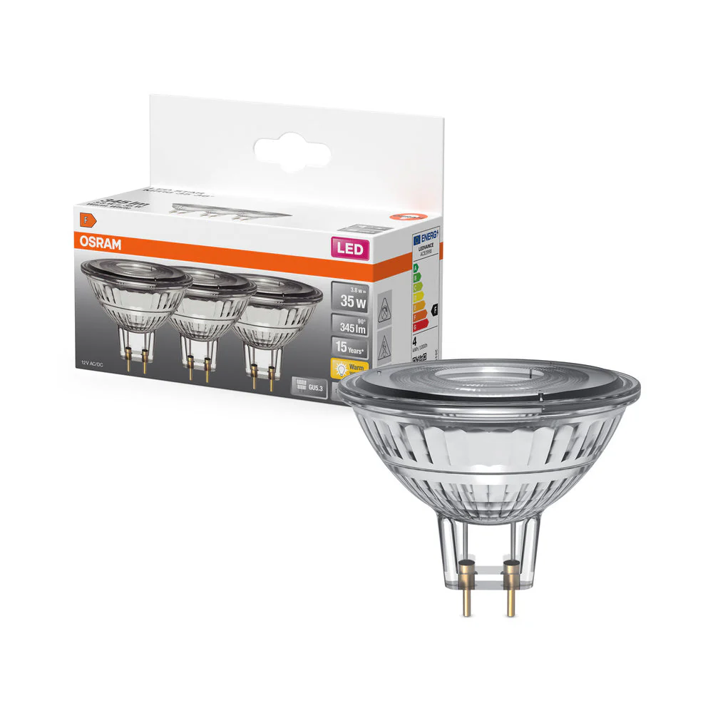 LED STAR MR16 12 V 3.8W 827 GU5.3