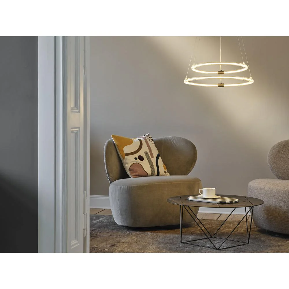 LEDVANCE DECOR Aura lampada a sospensione a 2 pezzi, 3000K, 21W, 2400lm, Click DIM - Image 5