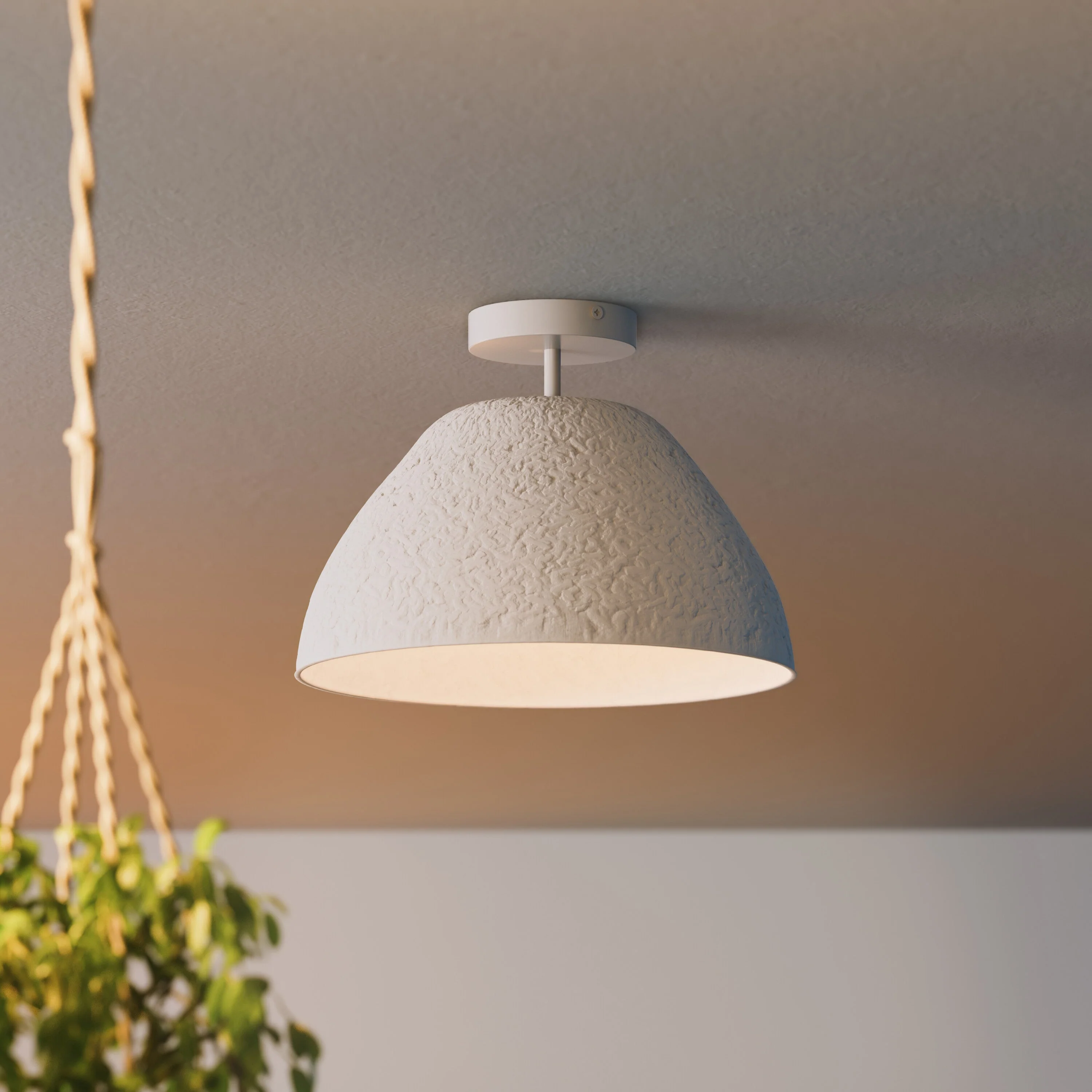 Plafoniera LEDVANCE DECOR Decor Camel Bell bianca, E27, 375 mm - Image 7