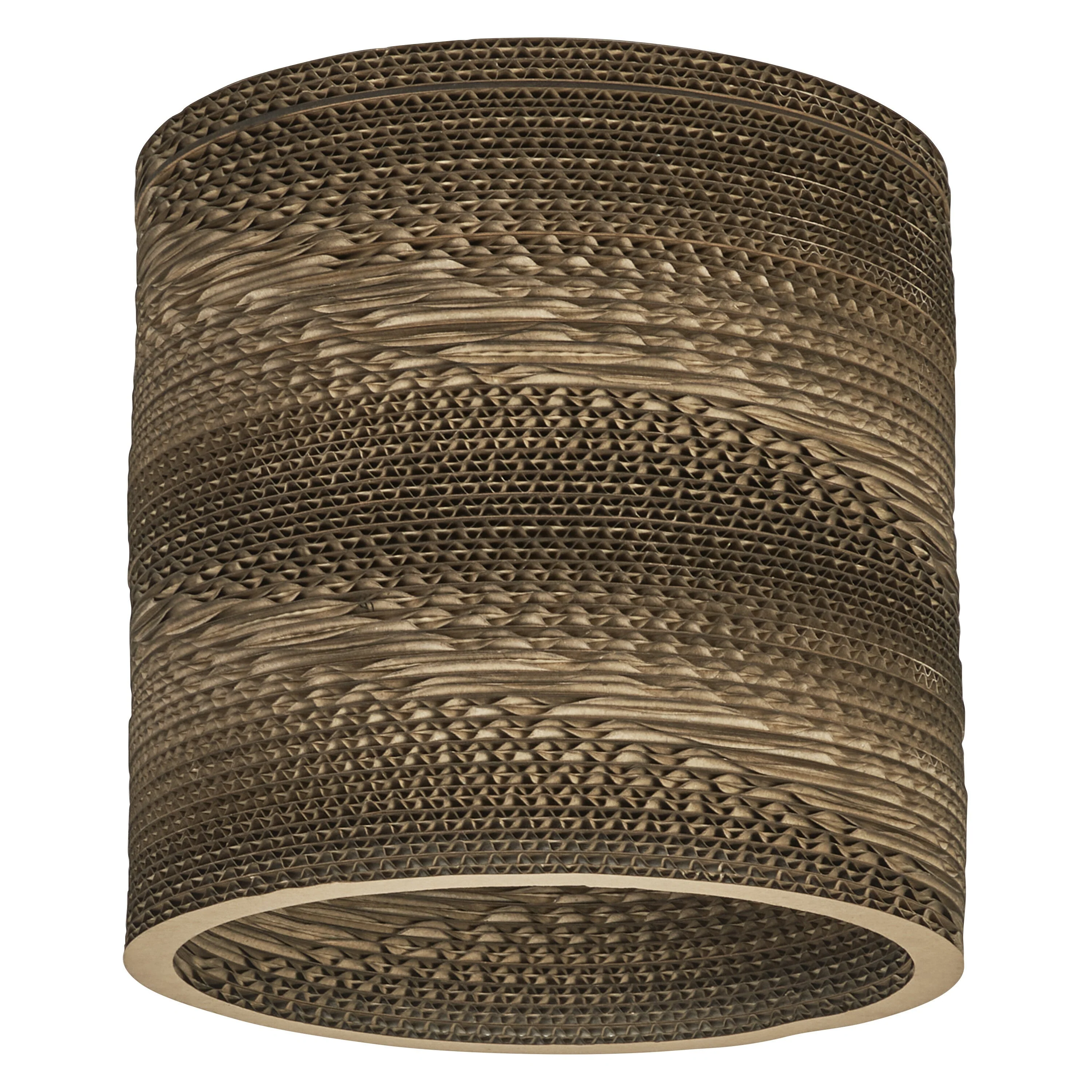 Plafoniera LEDVANCE DECOR Decor Cardboard Cilindro marrone, E27 - Image 5
