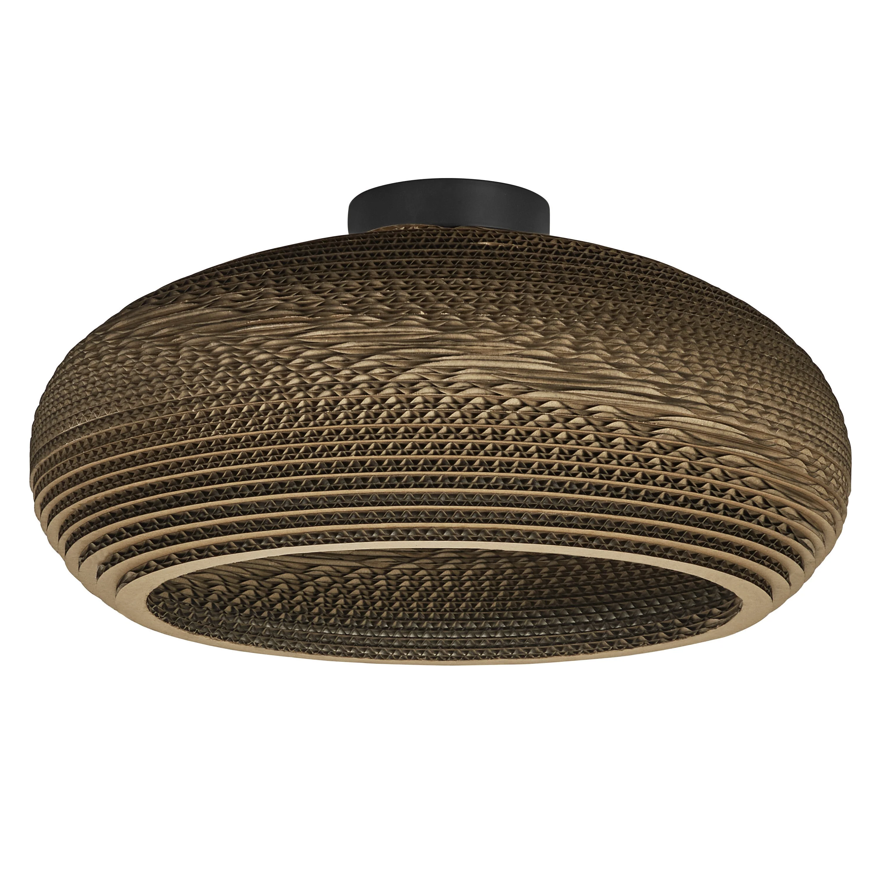 Plafoniera LEDVANCE DECOR Decor Cardboard Drop marrone, E27 - Image 3
