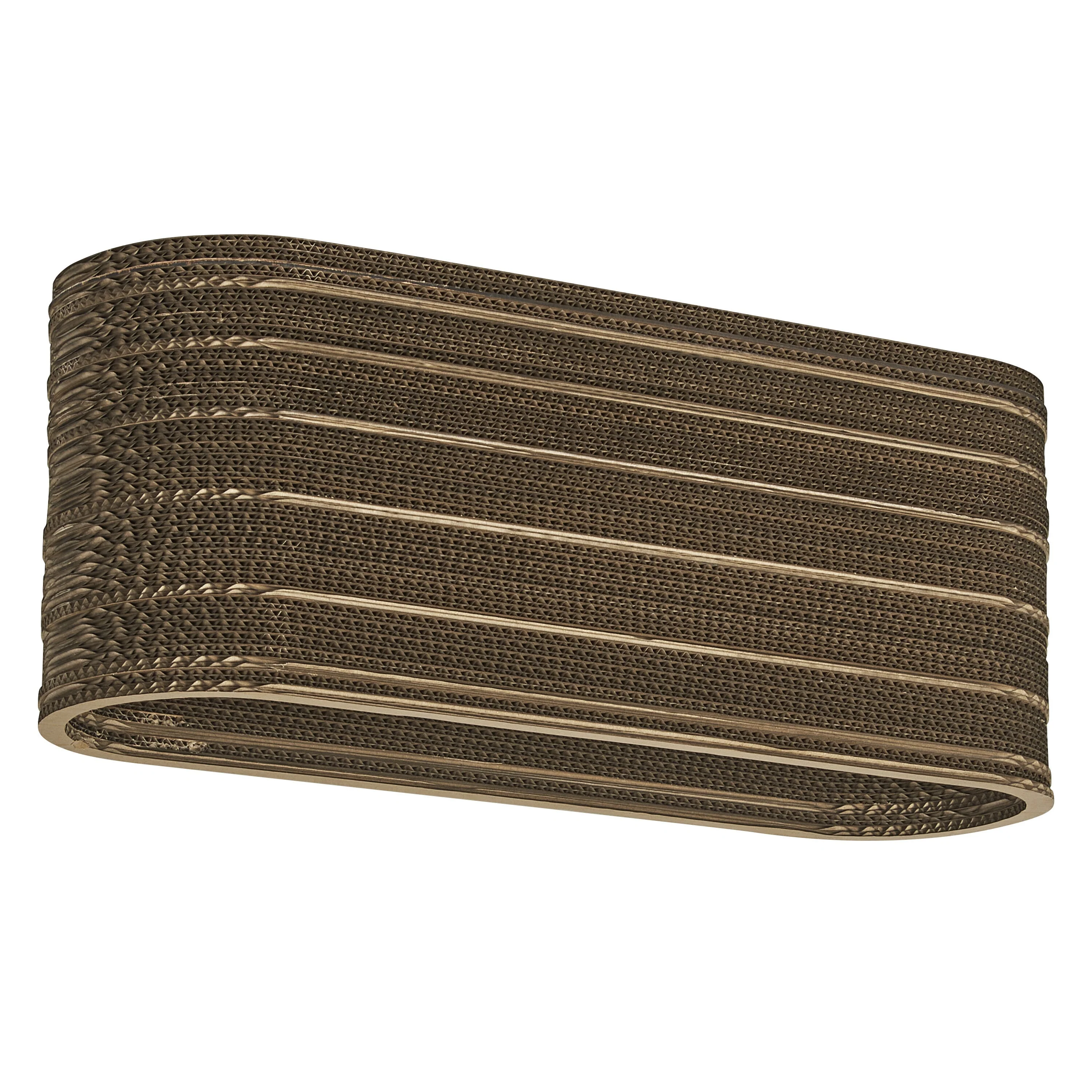 Plafoniera LEDVANCE DECOR Decor Cardboard Ovale marrone, 3xE27 - Image 3