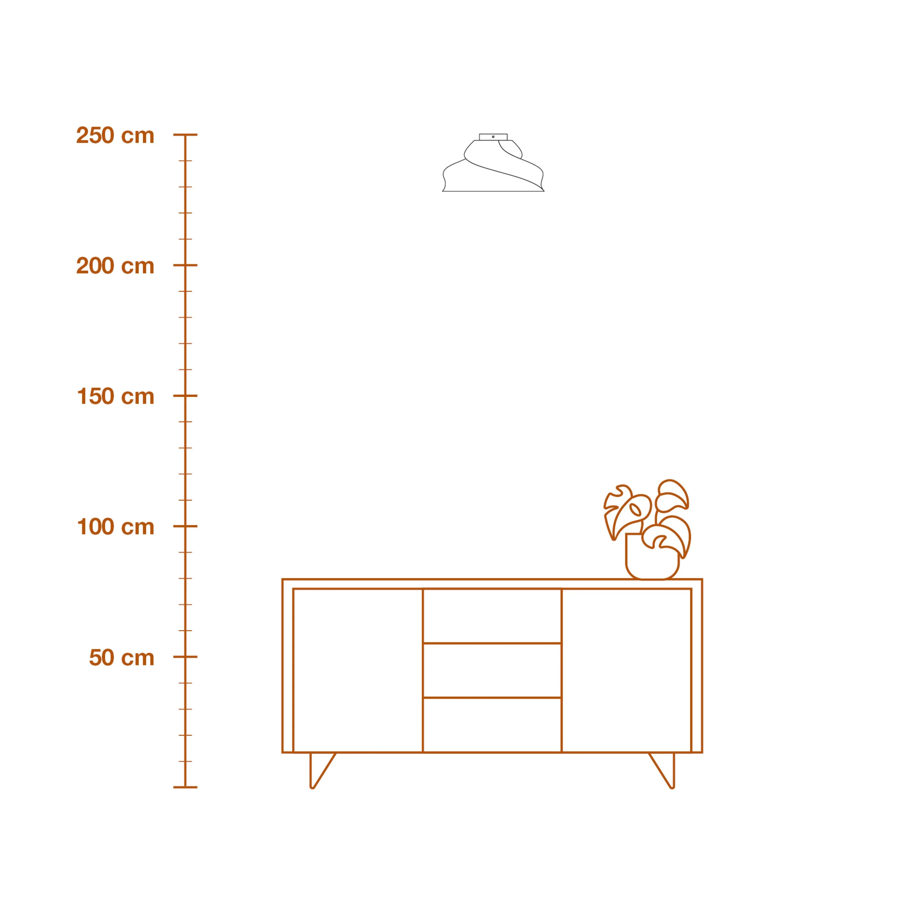 Plafoniera LEDVANCE DECOR Decor Cardboard Square Diventa marrone - Image 8