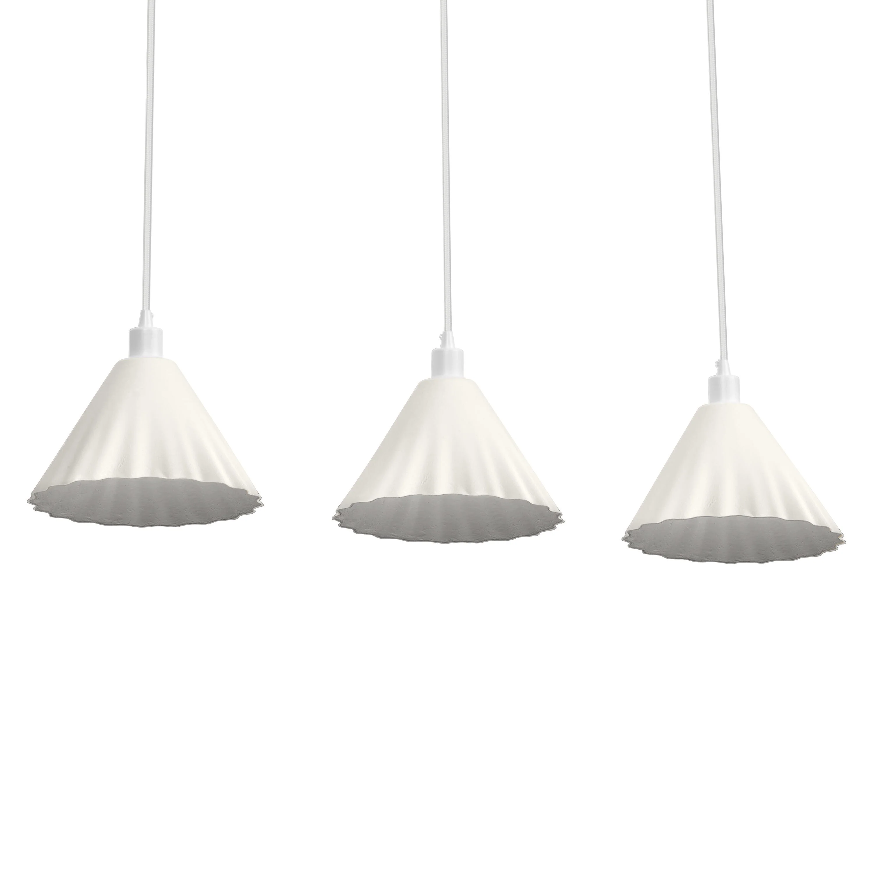 Lampada a sospensione LEDVANCE DECOR a 3 luci Decor Pulp bianco, E14 - Image 3