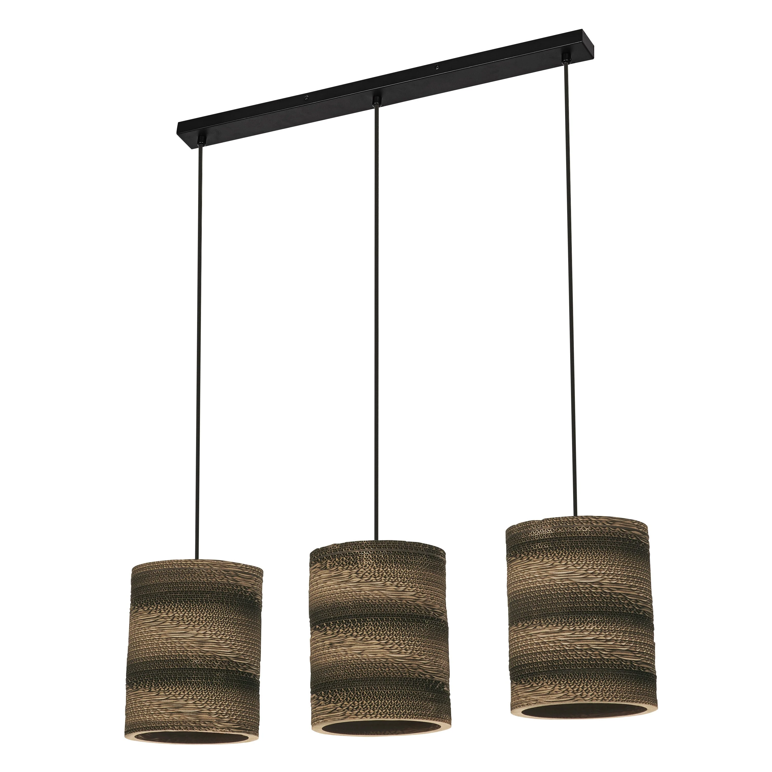 LEDVANCE DECOR Pendelleuchte Decor Cartone Cilindro braun, 3xE27 - Image 3