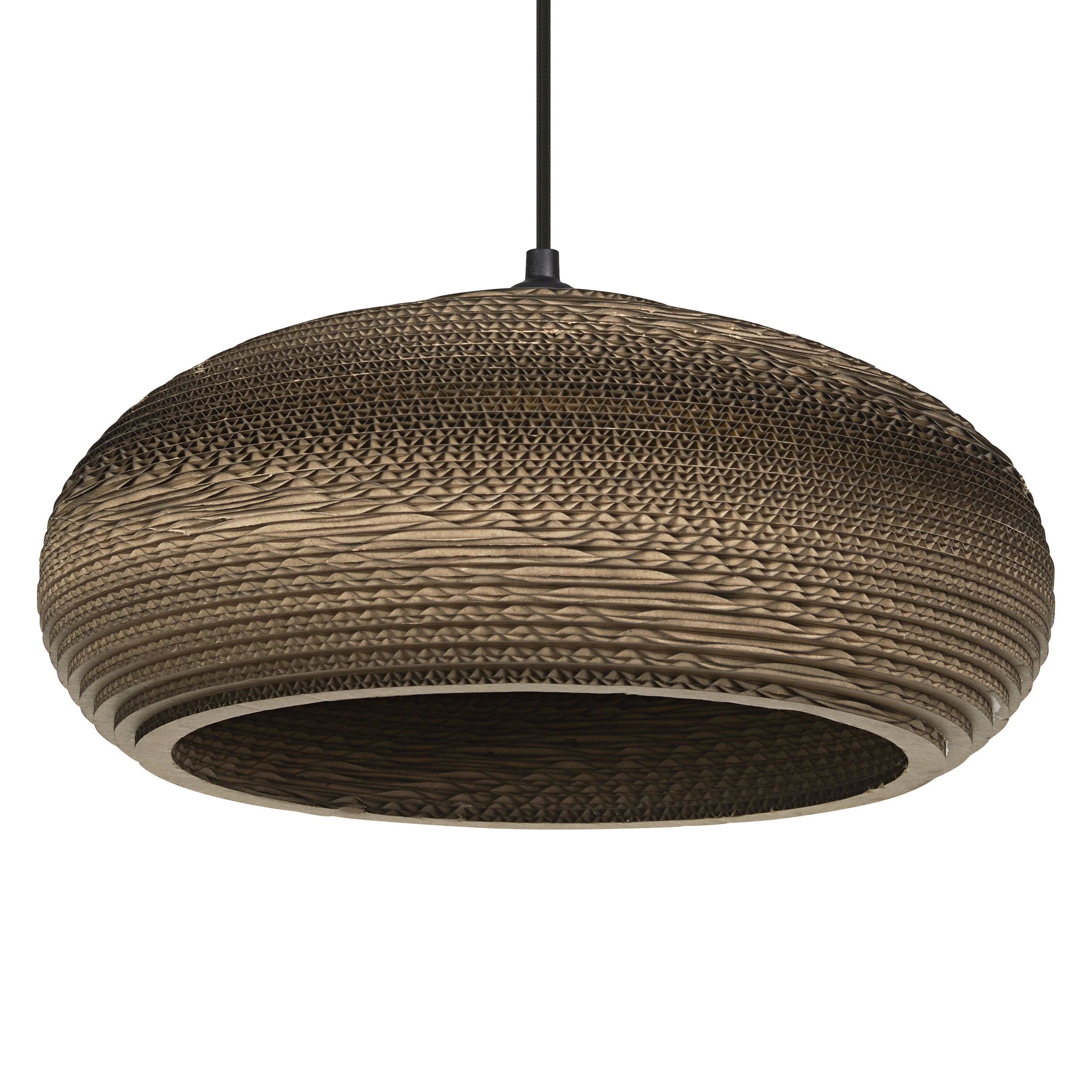 Lampada a sospensione LEDVANCE DECOR Decor Cardboard Drop marrone, E27 - Image 3