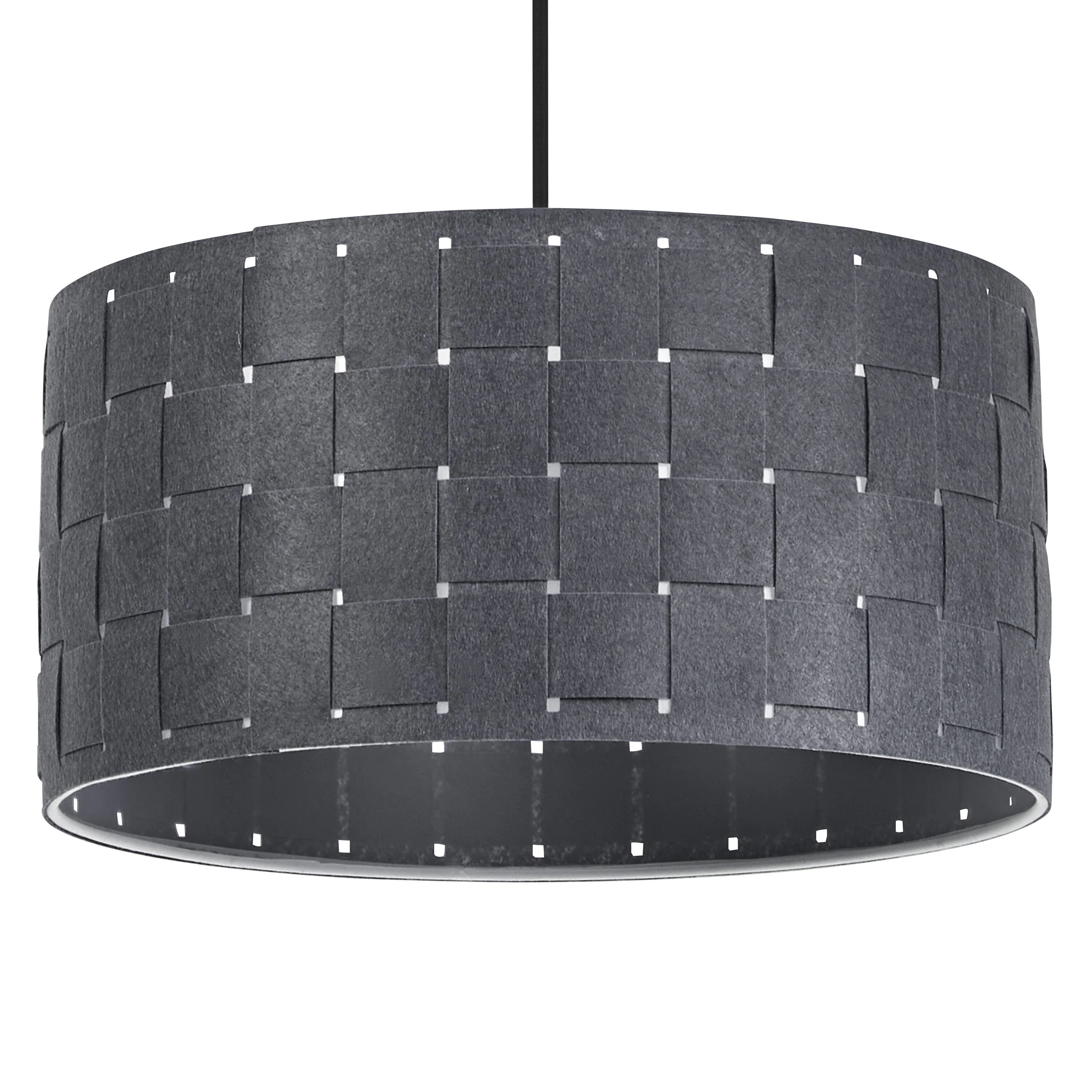 LEDVANCE DECOR Pendelleuchte Decor Felt Weaving grau, E27, 380 mm - Image 3