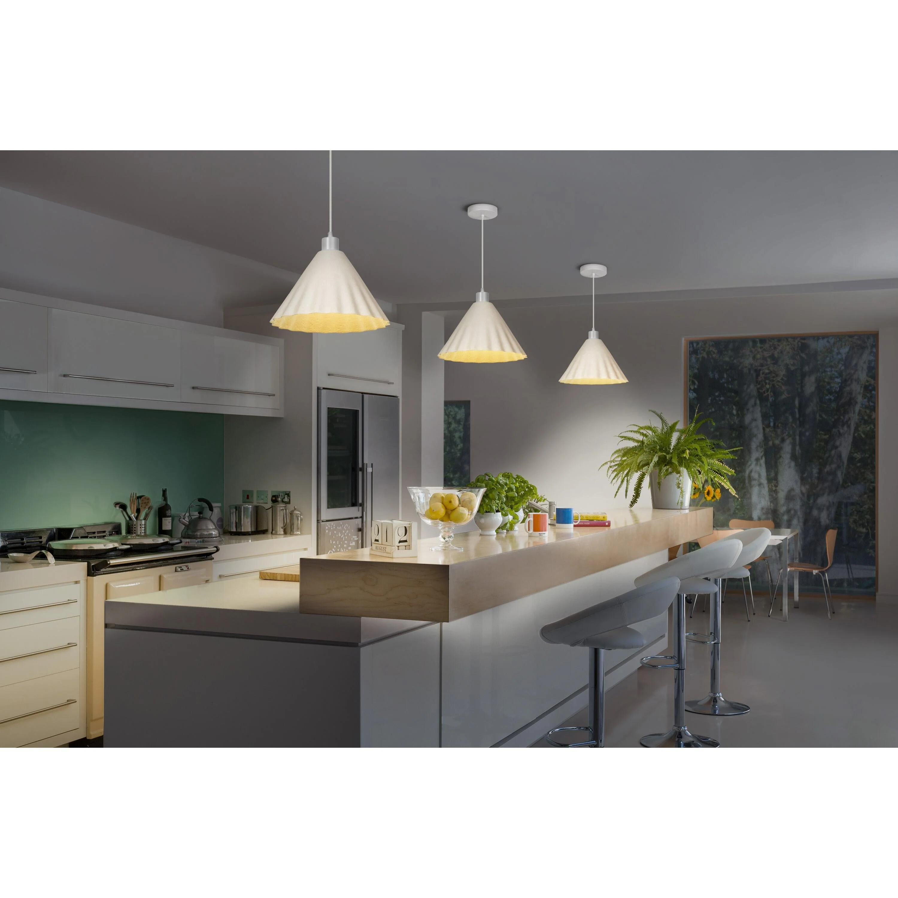 Lampada a sospensione LEDVANCE DECOR Decor Pulp bianco, E27, 310 mm - Image 6