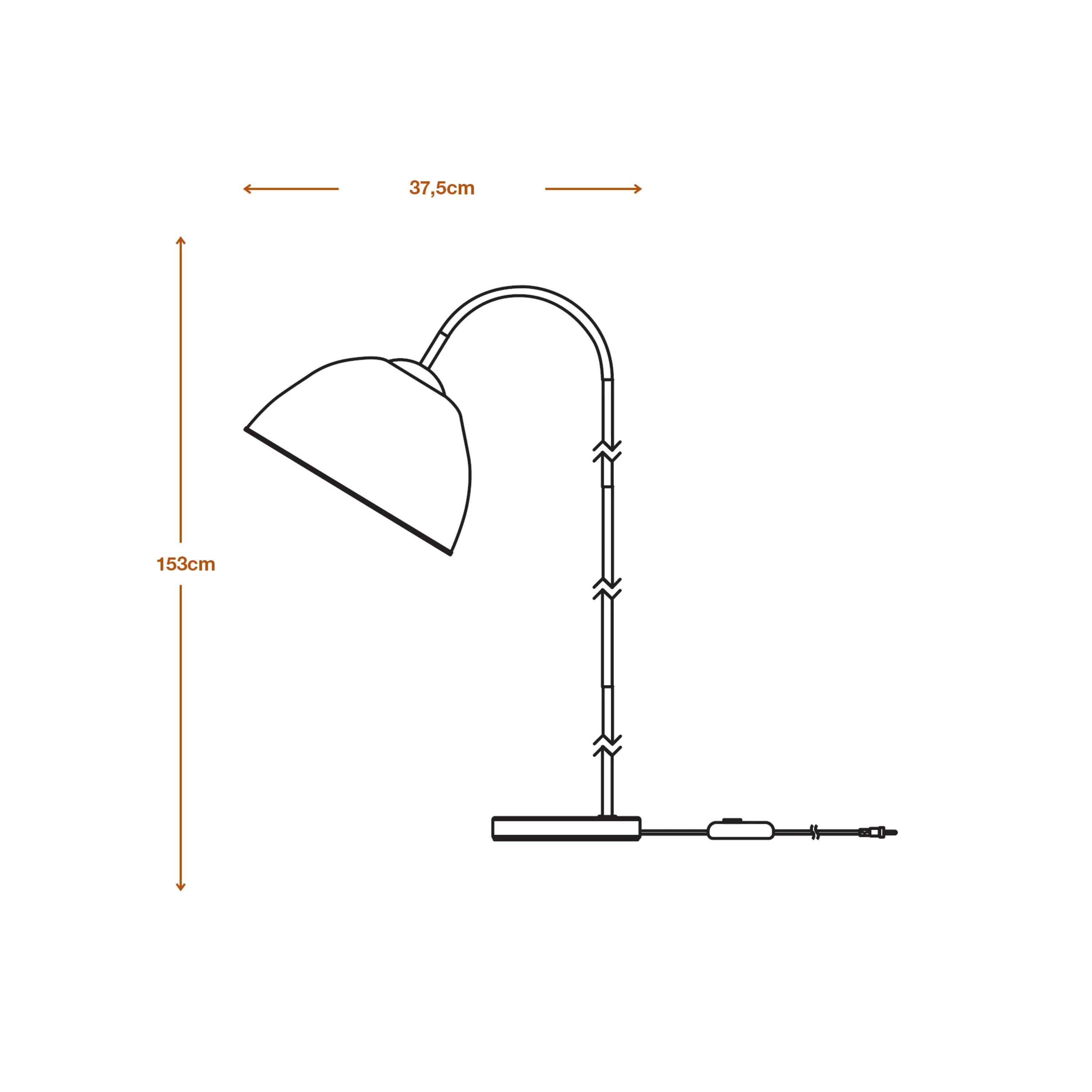 LEDVANCE DECOR Lampada da terra Decor Camel Bell bianco, E27 dimmerabile - Image 10