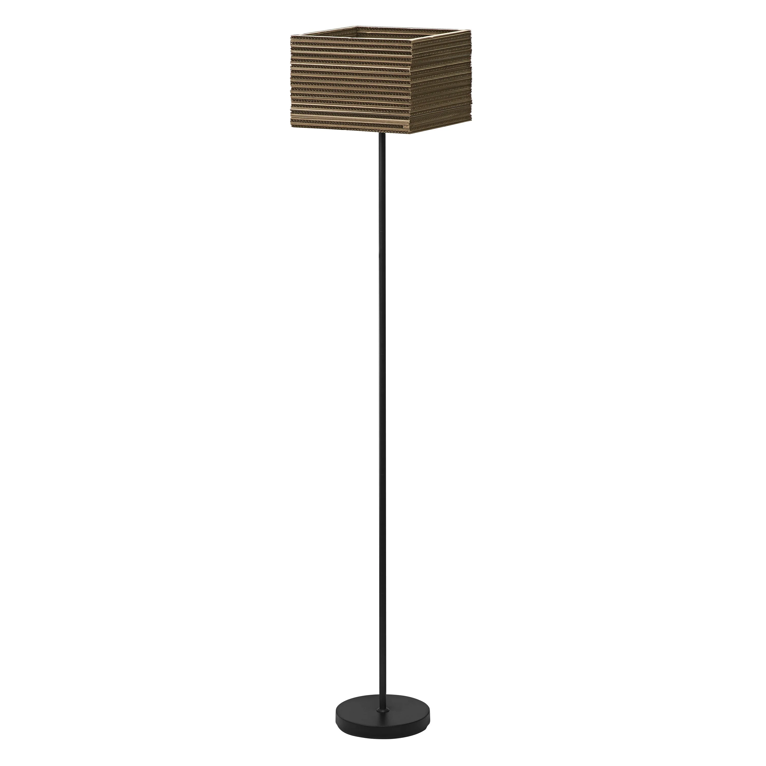 LEDVANCE DECOR Lampada da terra Decor Cardboard Square marrone, E27 - Image 3