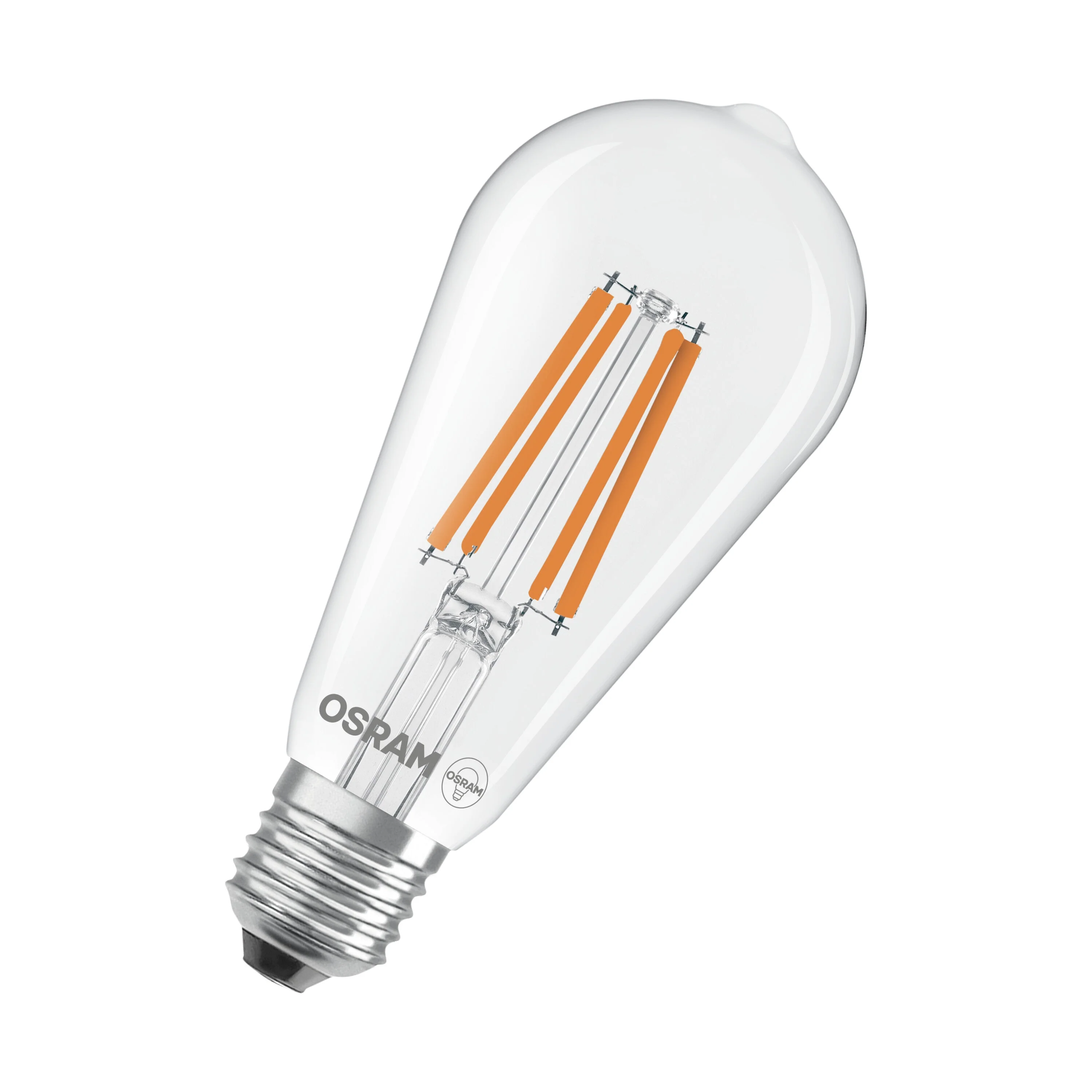 OSRAM Lampadina LED-Globo + Filamento EEK A, E27, 7.2W, 1521lm, Bianco caldo - Image 2
