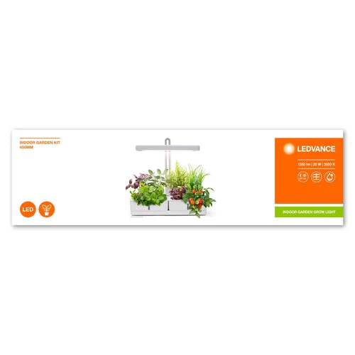 LEDVANCE Kit Giardino Interno Sistema di Germinazione incl. Luce per Piante 220…240V 20W / 3550K - Image 4