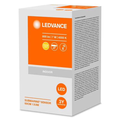LEDVANCE SUBMARINE SENSOR Lampada per ambienti umidi con sensore di movimento 60cm 8W / 4000K Bianco freddo - Image 3