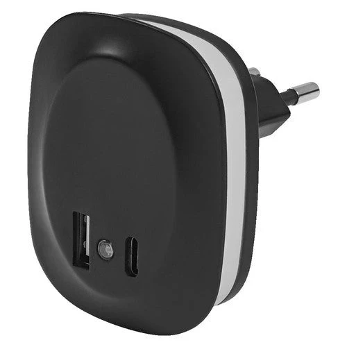 LEDVANCE LUNETTA EDGE Luce notturna da presa, 0,35W, 10lm, nero - Image 2