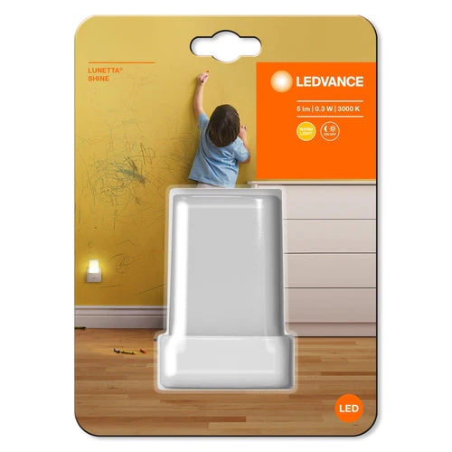 LEDVANCE LUNETTA® Shine luce notturna con sensore LED per presa 0,28W / 3000K bianco caldo - Image 3