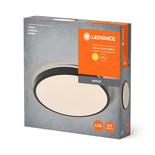 LEDVANCE ORBIS LONDON lampada da soffitto, nero, 36W, 4150lm - Image 3