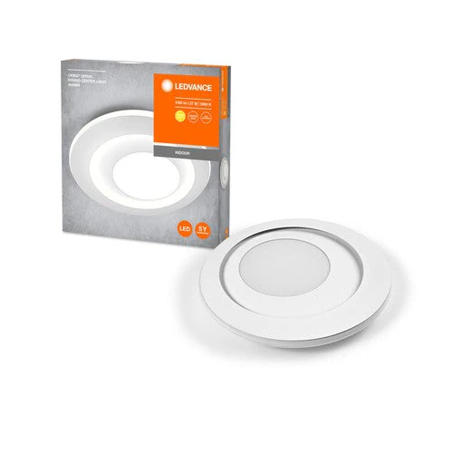 LEDVANCE ORBIS SPIRAL RD CL Lampada da soffitto, bianca, 27W, 3000lm