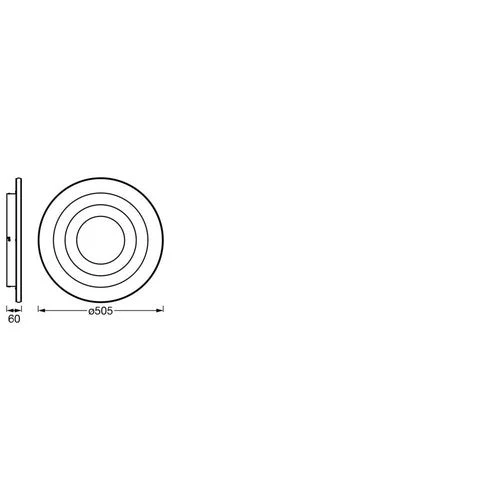 LEDVANCE ORBIS SPIRAL LOOP lampada da soffitto, bianca, 42W, 4000lm - Image 4