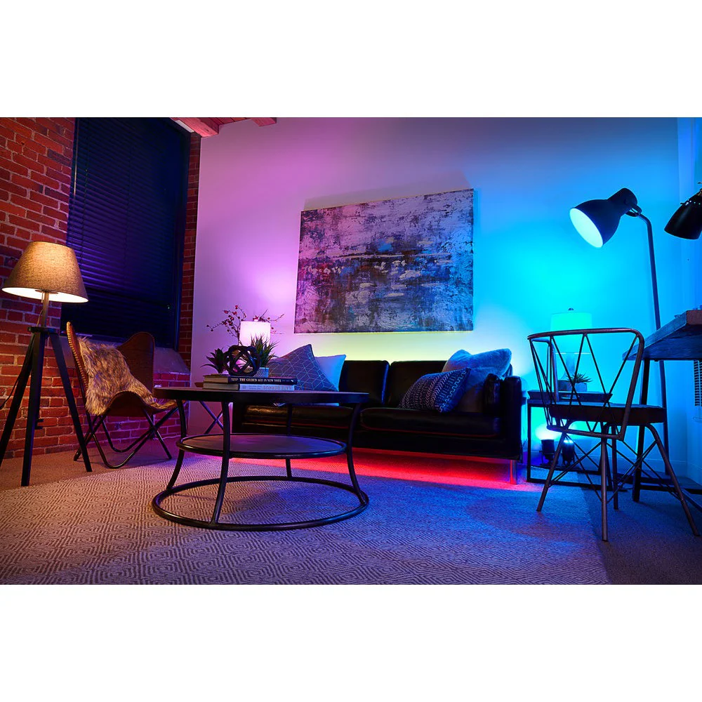 LEDVANCE Matter SMART+ LED Lampada CLASSIC Globe, RGB, vetro a filamento, 4,8W, 470lm, E27 - Image 4
