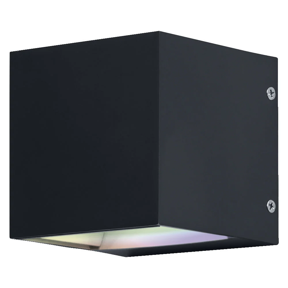 LEDVANCE Wifi SMART+ Faretto da parete, RGB+, TW, 8W, 3000-6500K, Nero - Image 2