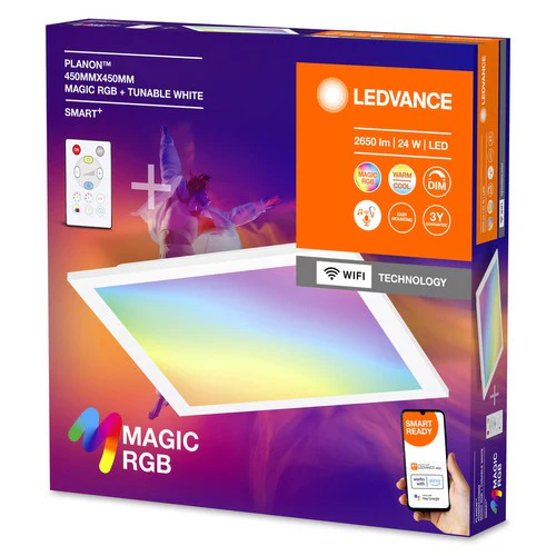 LEDVANCE SMART+ WIFI Pannello Magico 24W, 2400lm, bianco - Image 3