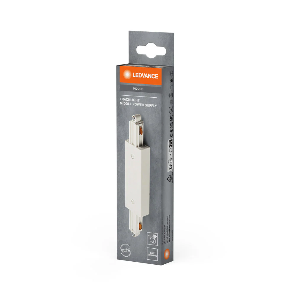 LEDVANCE Faretto da binario Alimentazione binario elettrico centrale bianco - Image 3