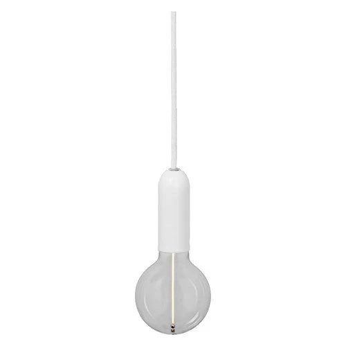 LEDVANCE Vintage 1906® Lampada a sospensione TONDA E27, bianca - Image 2
