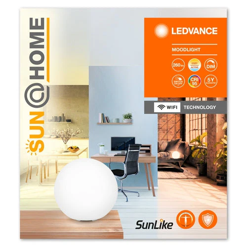 LEDVANCE Wifi SUN@HOME Moodlight LED Lampada 4W / 2200-5000K B-Ware - Image 4