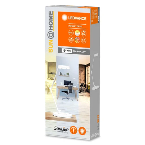 LEDVANCE Wifi SUN@HOME PANAN DESK LED lampada da ufficio lampada da tavolo 14W / 2200-5000K B-Ware - Image 3