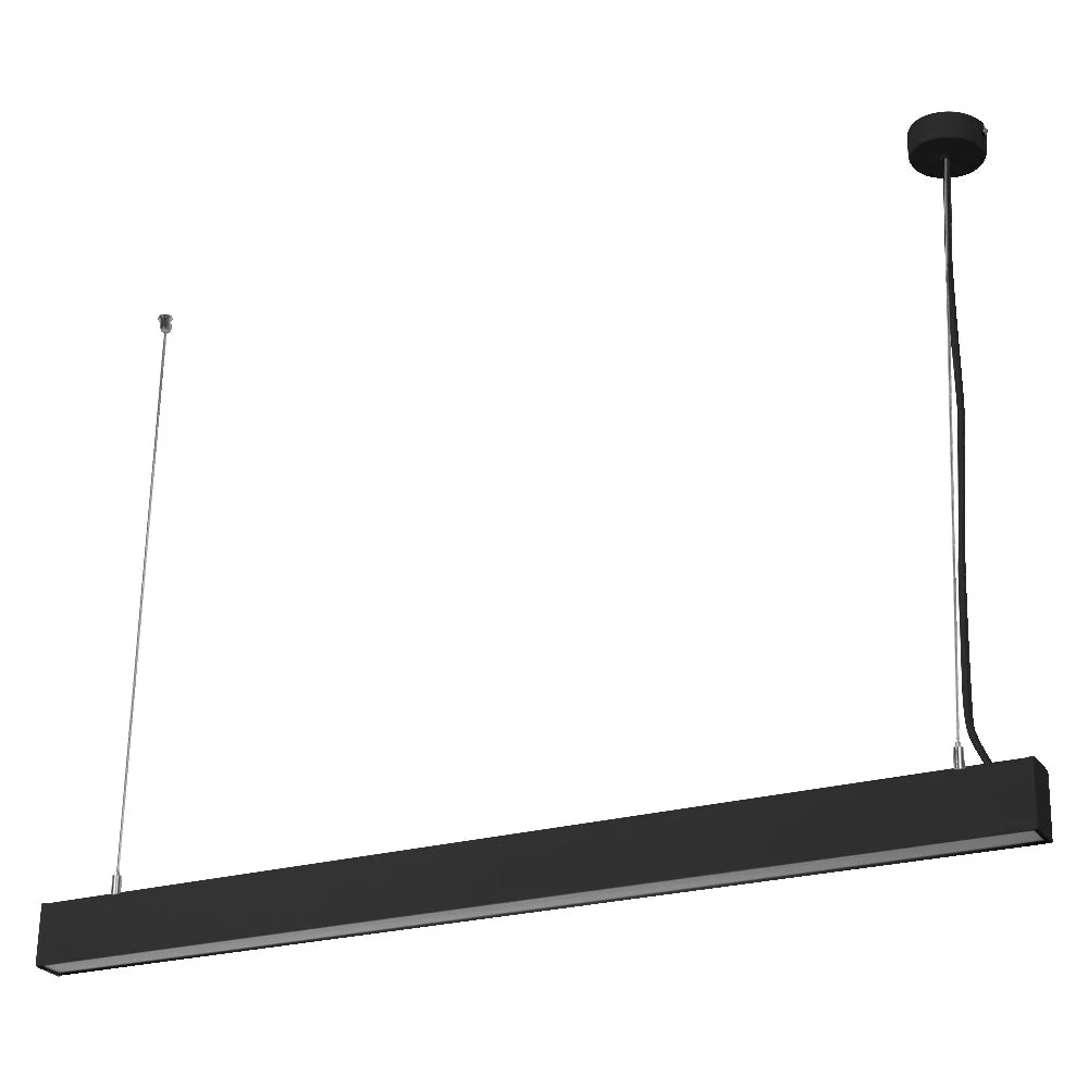 LEDVANCE OFFICE LINE Lampada a sospensione, 42W, 4000K, 4400lm, DIM Nero - Image 2