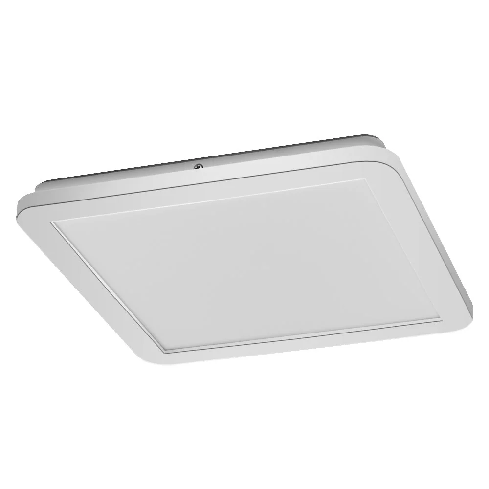 OSRAM ORBIS Disc lampada da soffitto per bagno 30x30cm 22W IP44 cromo - Image 2