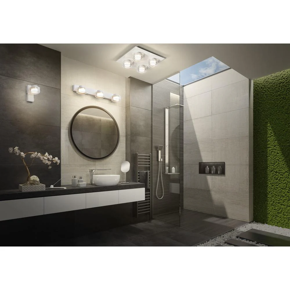 OSRAM ORBIS Fiamma Applique da bagno 16.5W Click CCT IP44 bianco - Image 4